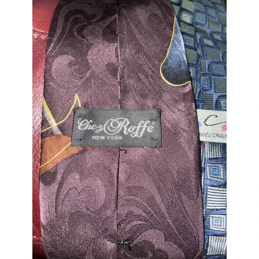 Men’s Silk Tie Lot of 8 J Garcia Robert Talbott Polo Ralph Lauren Molecular